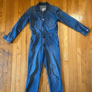 Lee Women's Blue Denim Union Alls